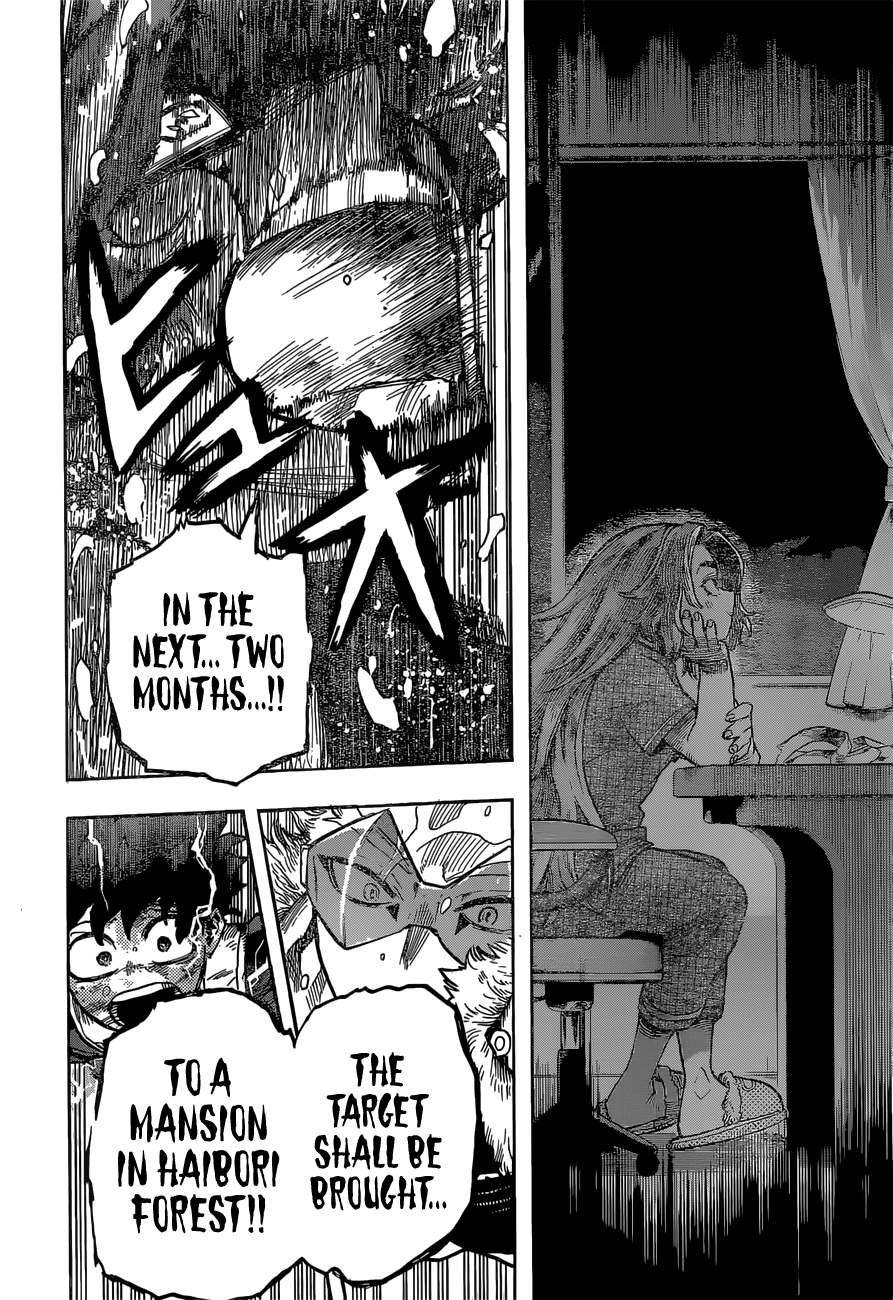 My Hero Academia, chapter 316