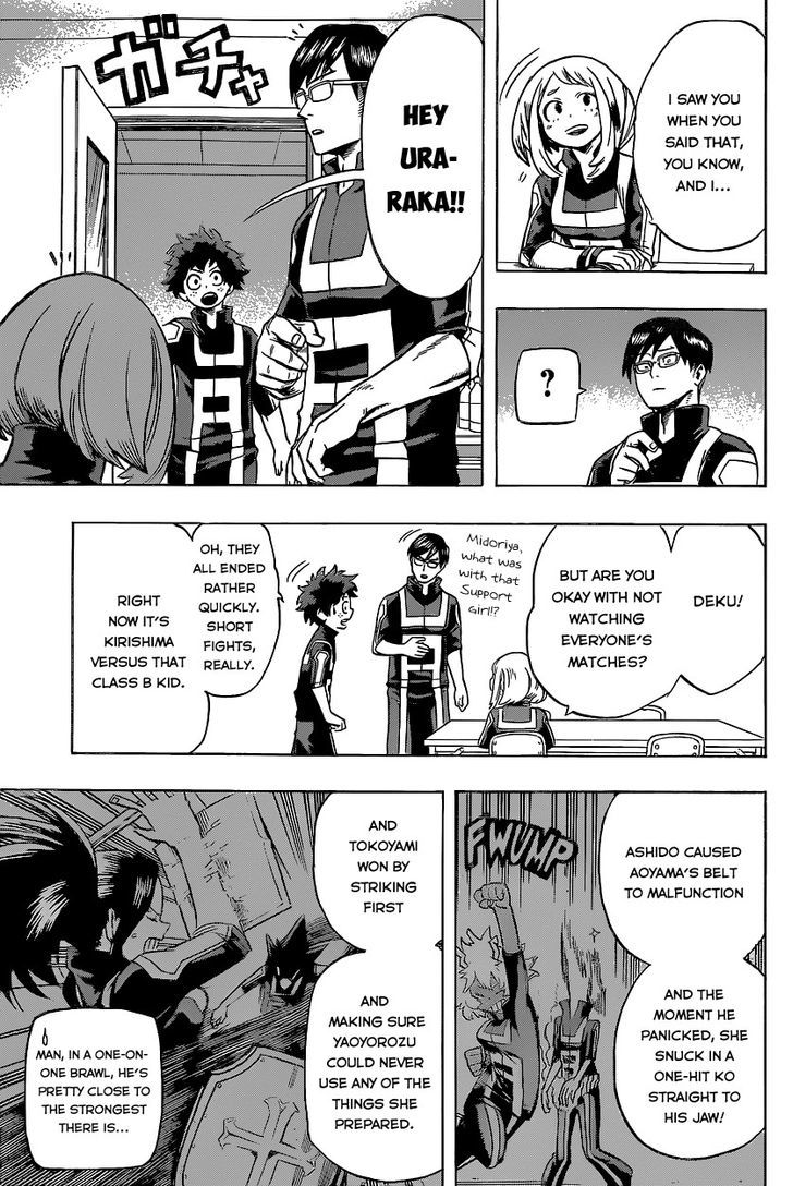 My Hero Academia, chapter 35