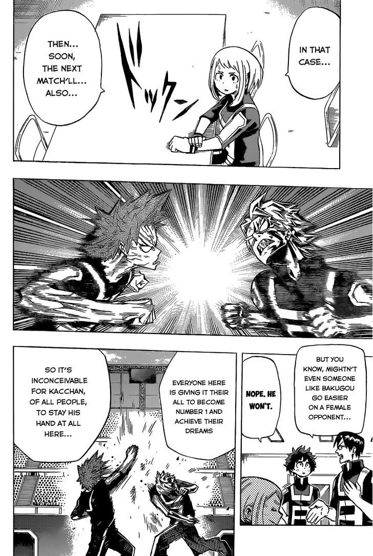 My Hero Academia, chapter 35