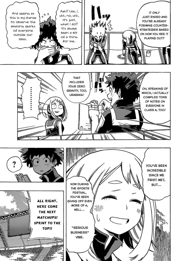 My Hero Academia, chapter 35