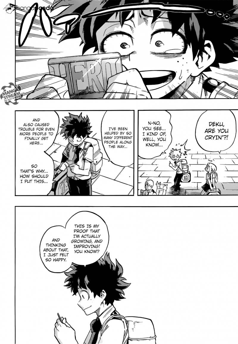 My Hero Academia, chapter 114