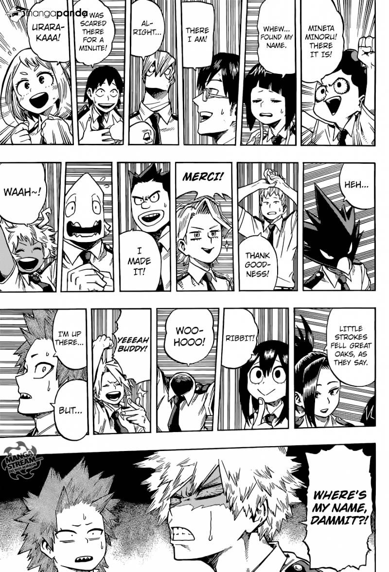 My Hero Academia, chapter 114