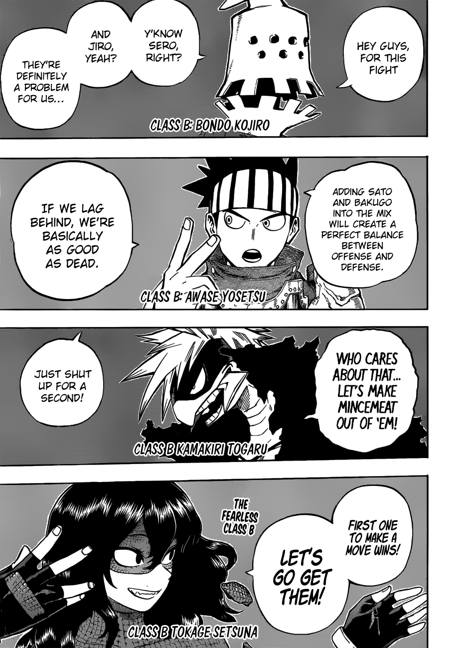 My Hero Academia, chapter 207