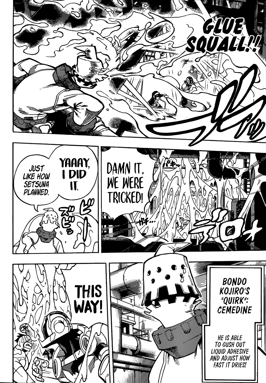 My Hero Academia, chapter 207