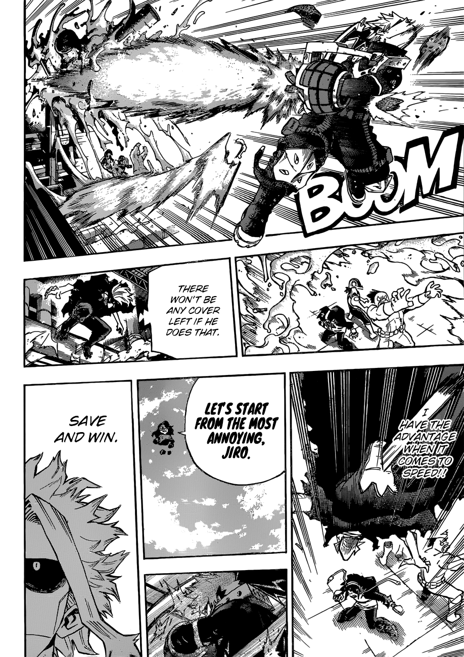 My Hero Academia, chapter 207