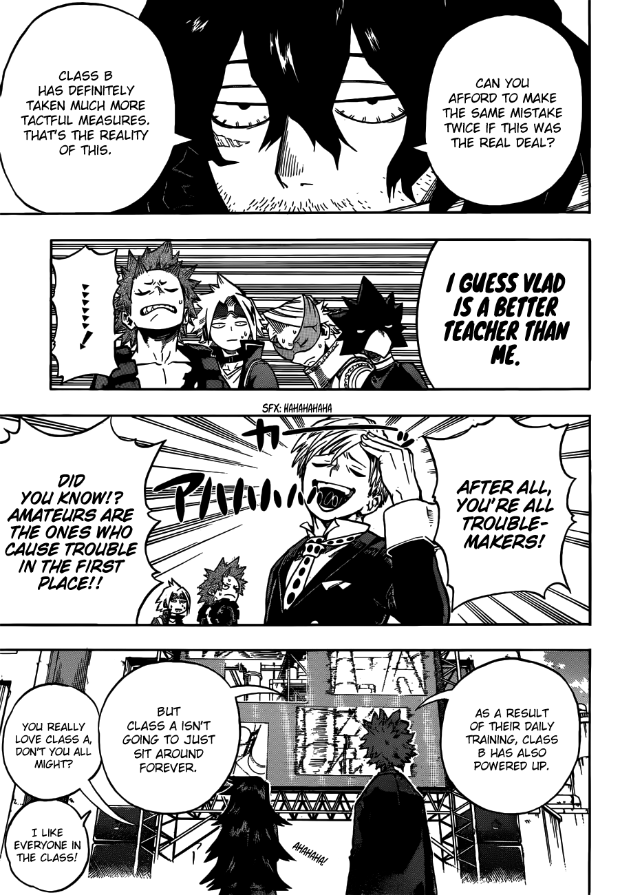 My Hero Academia, chapter 207