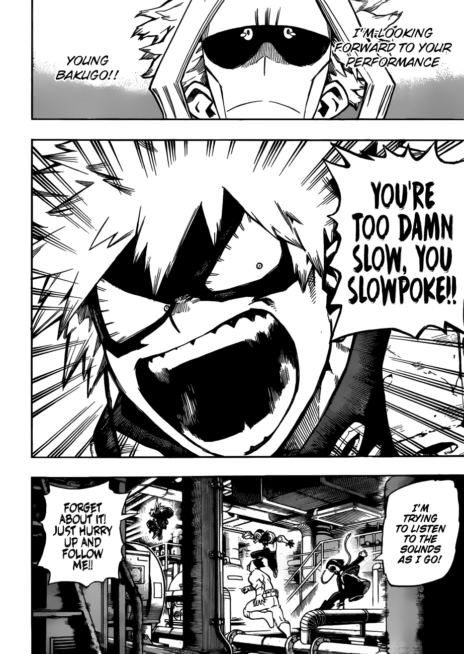 My Hero Academia, chapter 207