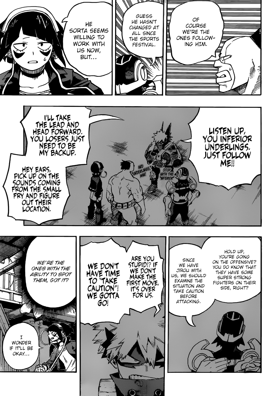 My Hero Academia, chapter 207