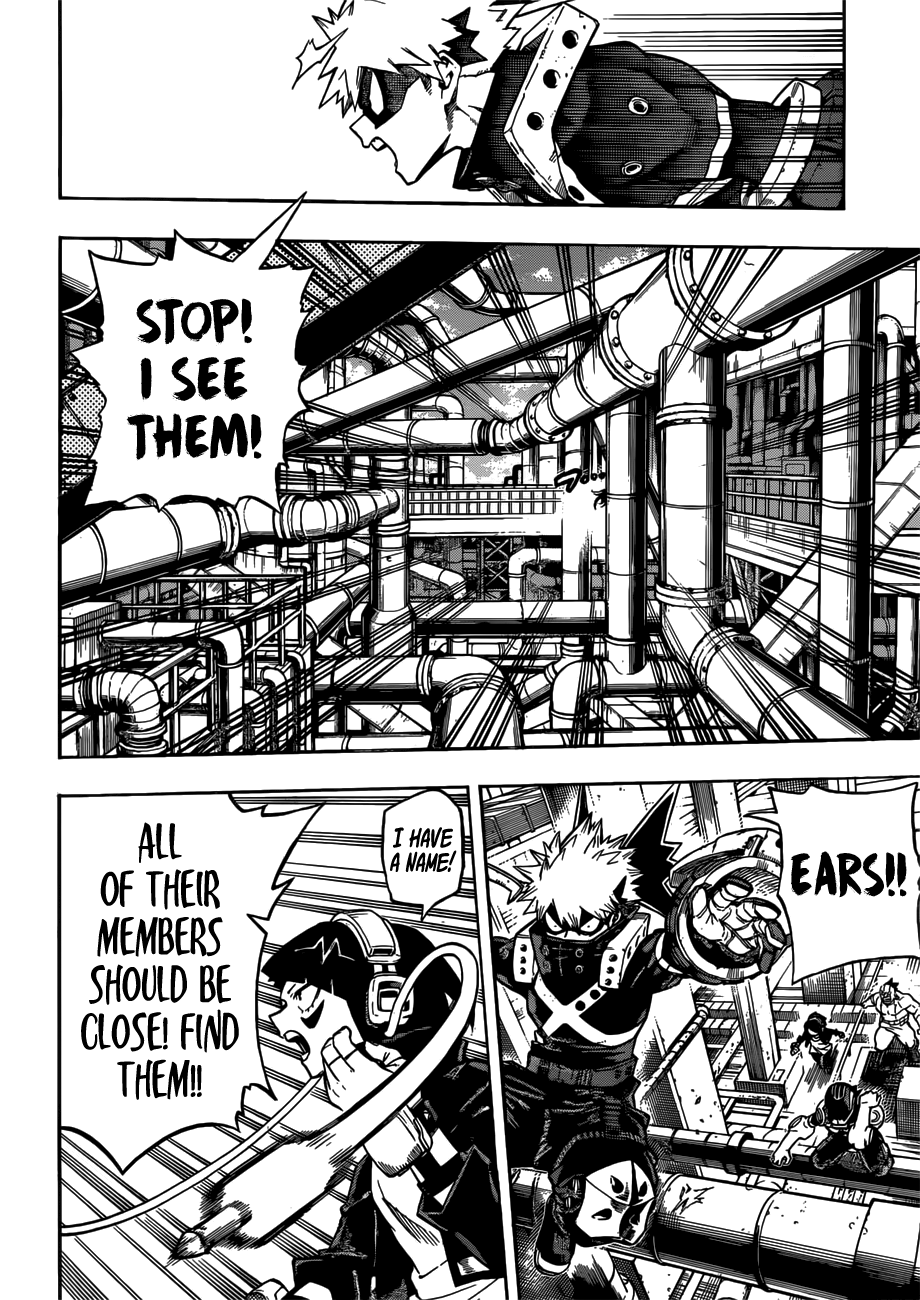 My Hero Academia, chapter 207