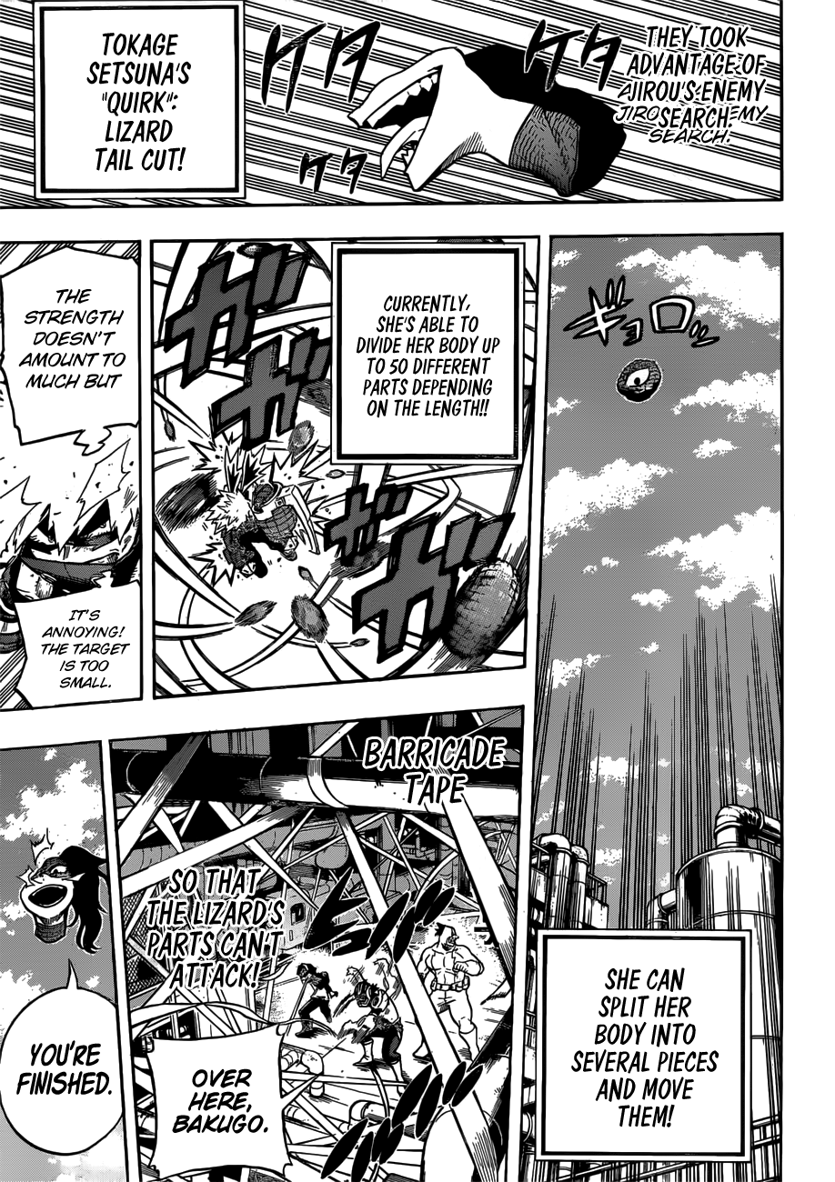 My Hero Academia, chapter 207