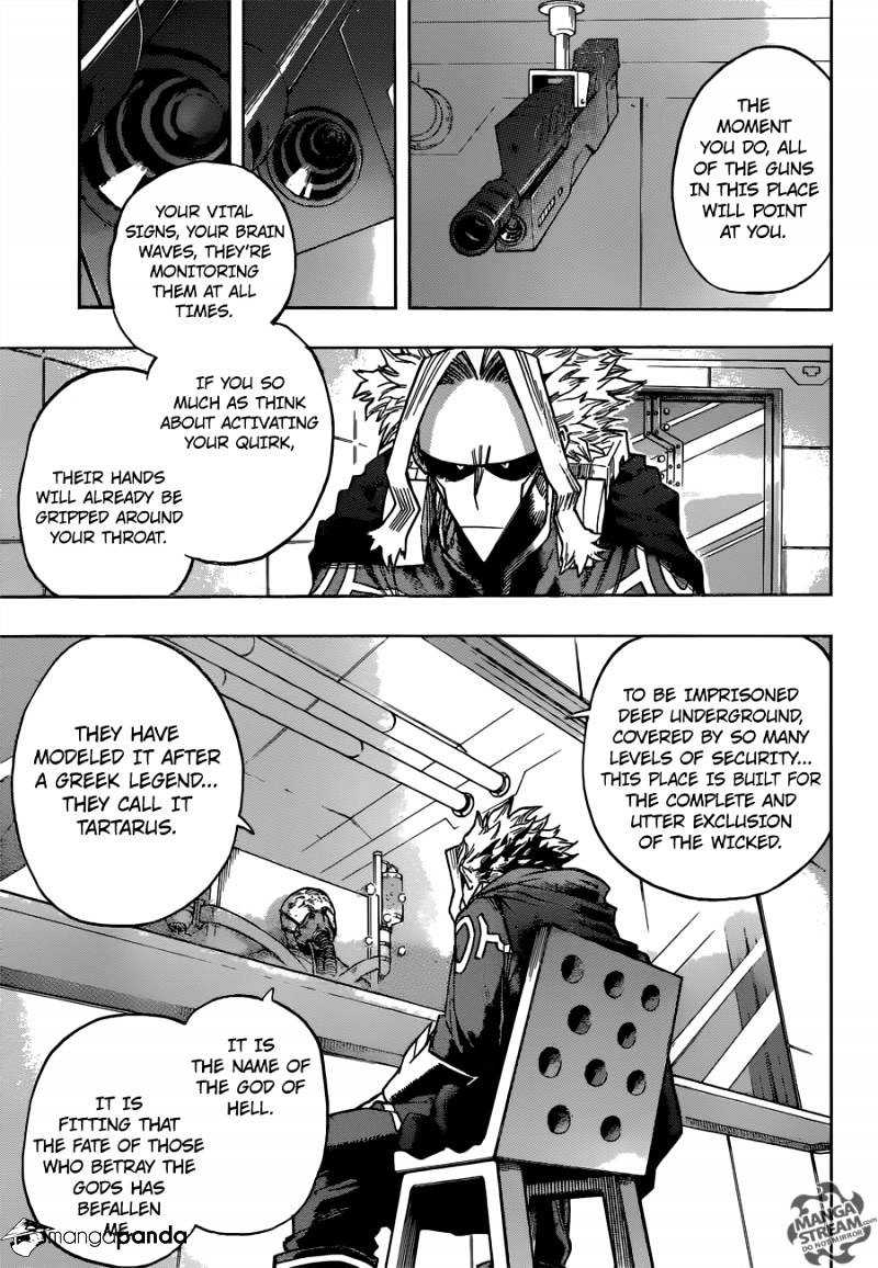 My Hero Academia, chapter 116