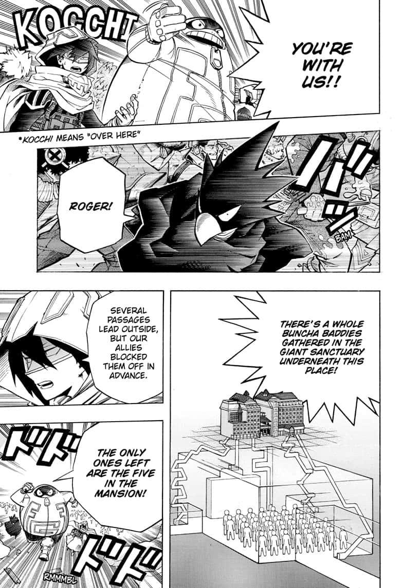 My Hero Academia, chapter 265