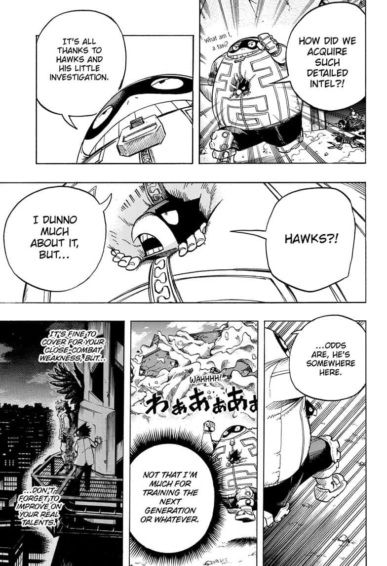 My Hero Academia, chapter 265