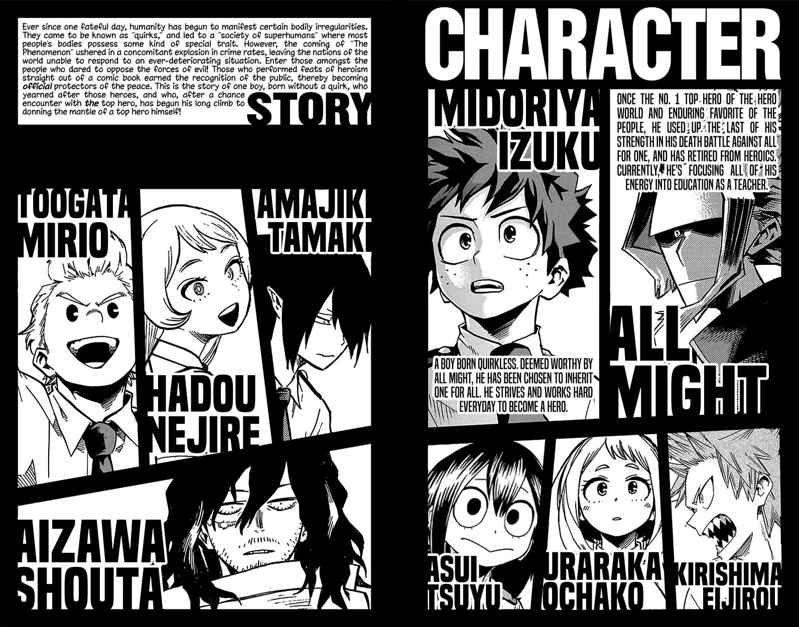 My Hero Academia, chapter 137.5