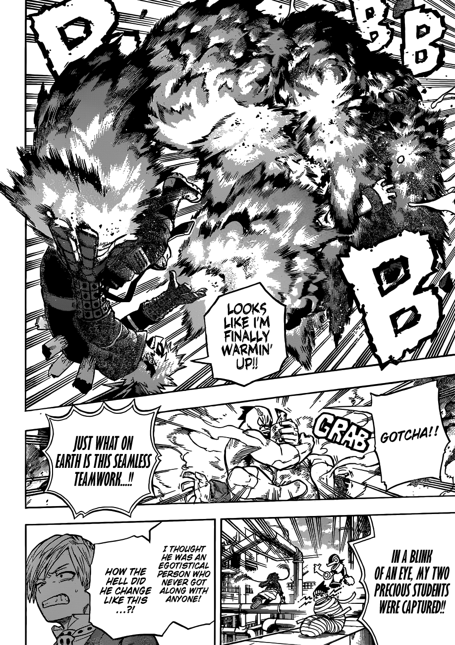 My Hero Academia, chapter 208