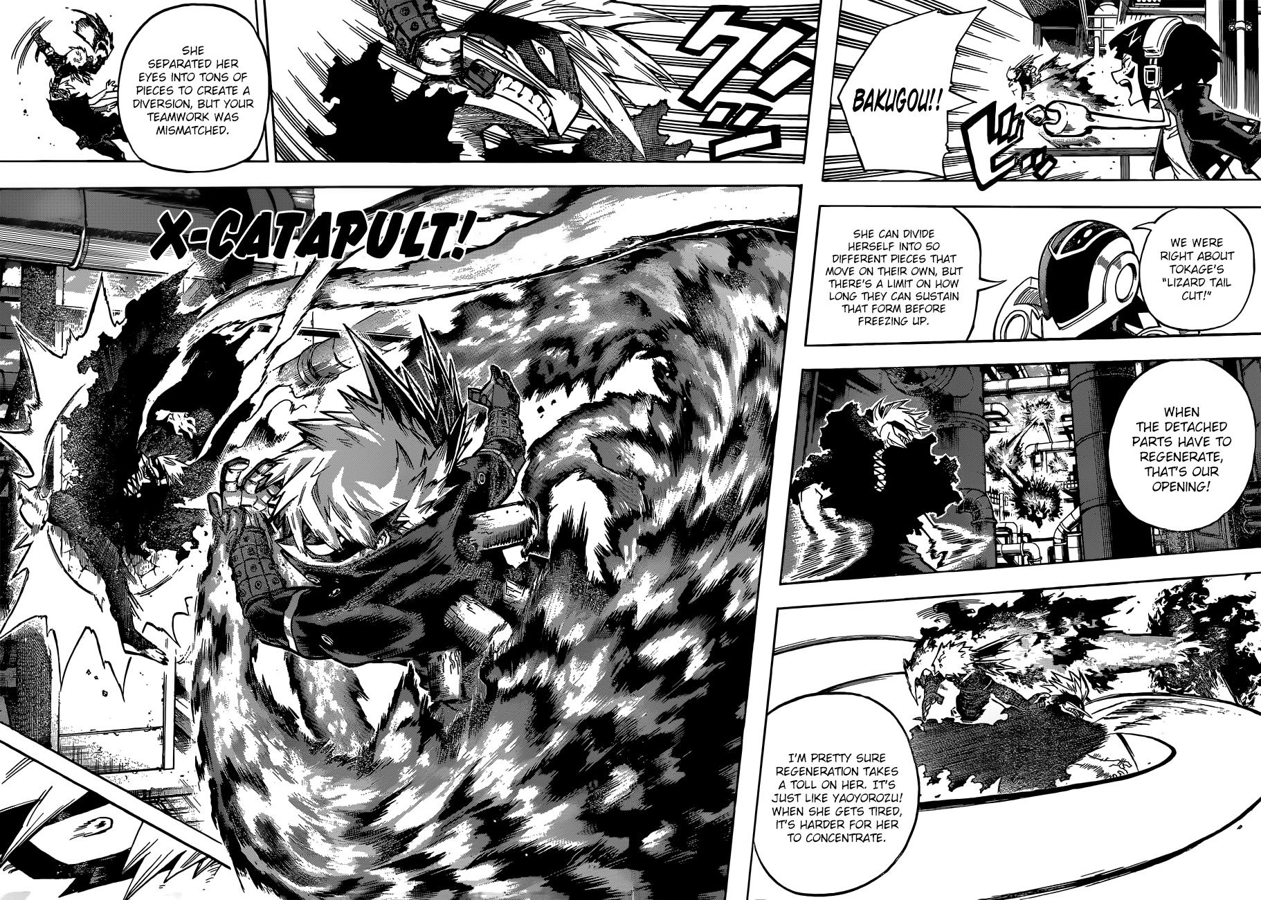 My Hero Academia, chapter 208