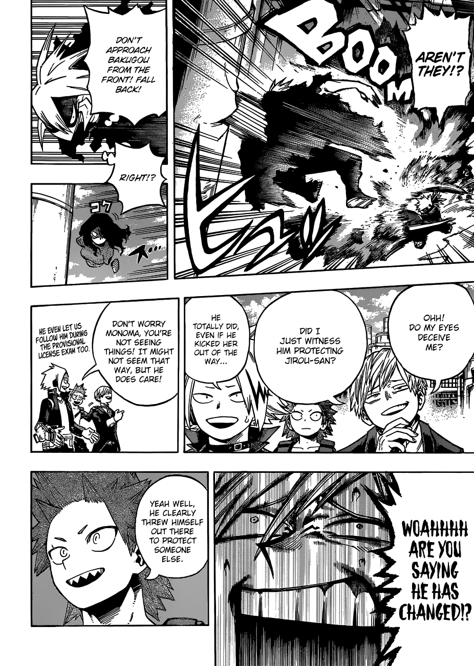 My Hero Academia, chapter 208