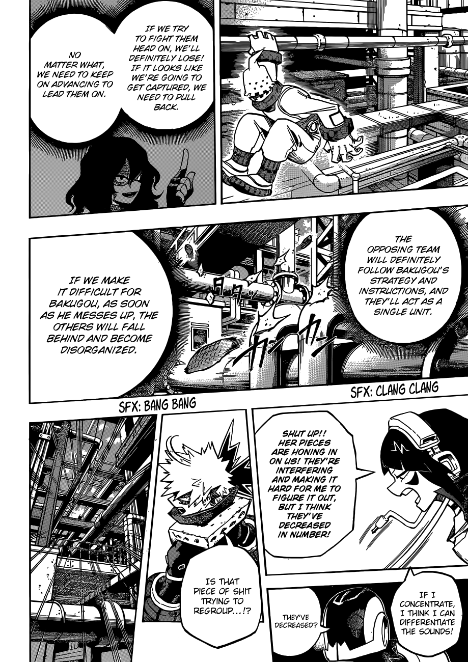 My Hero Academia, chapter 208