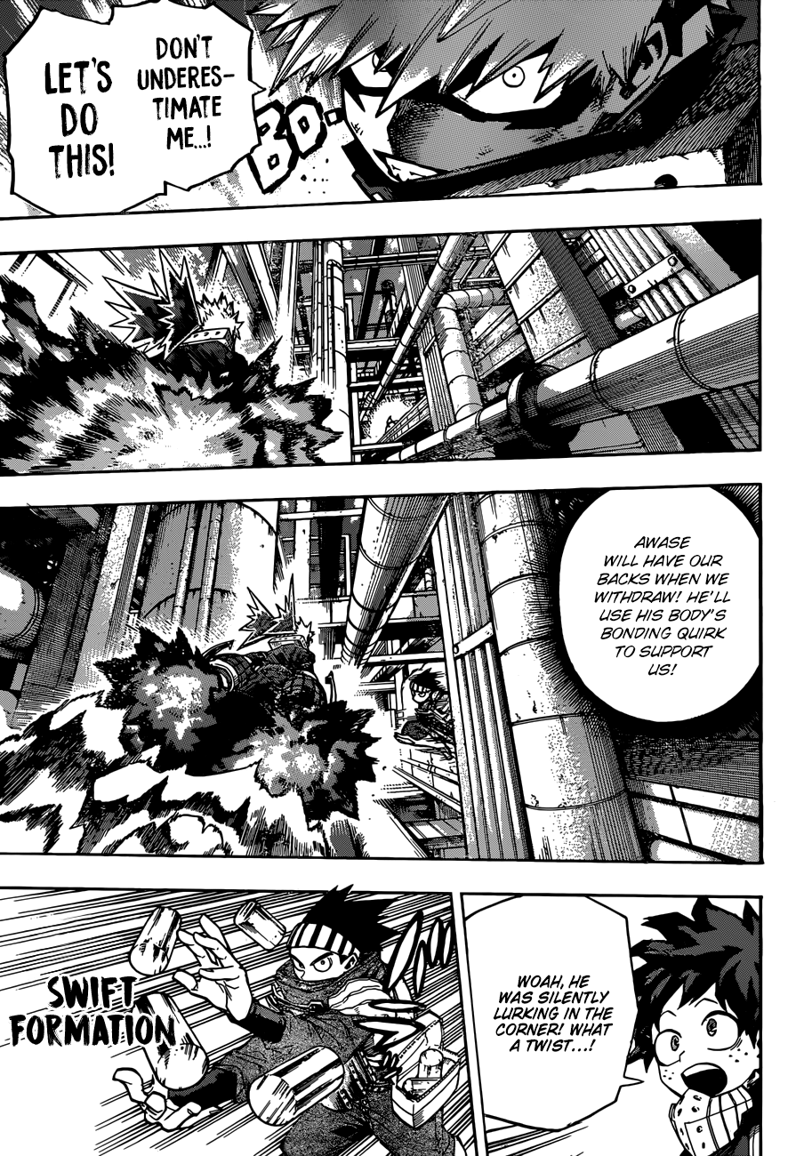 My Hero Academia, chapter 208