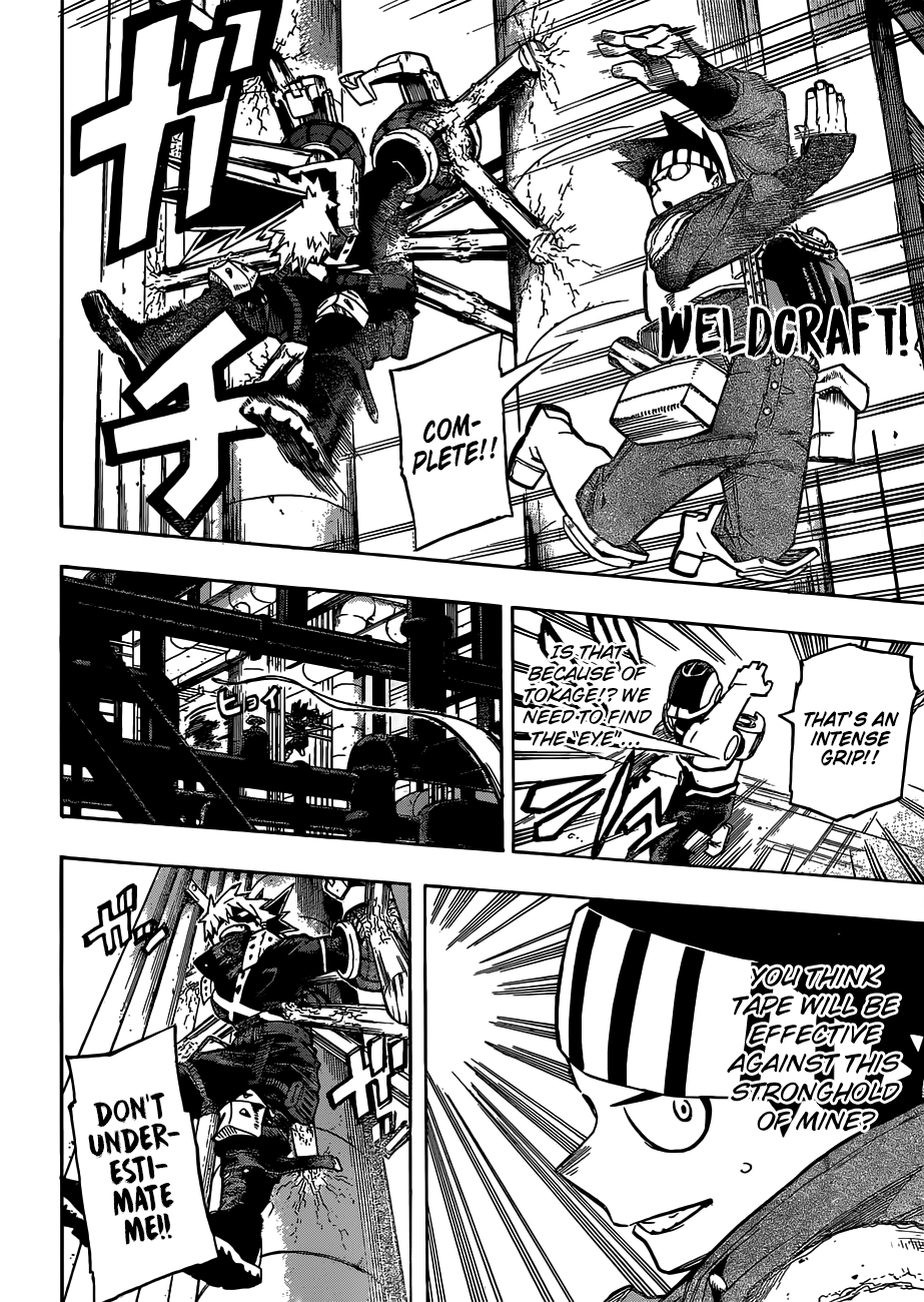 My Hero Academia, chapter 208