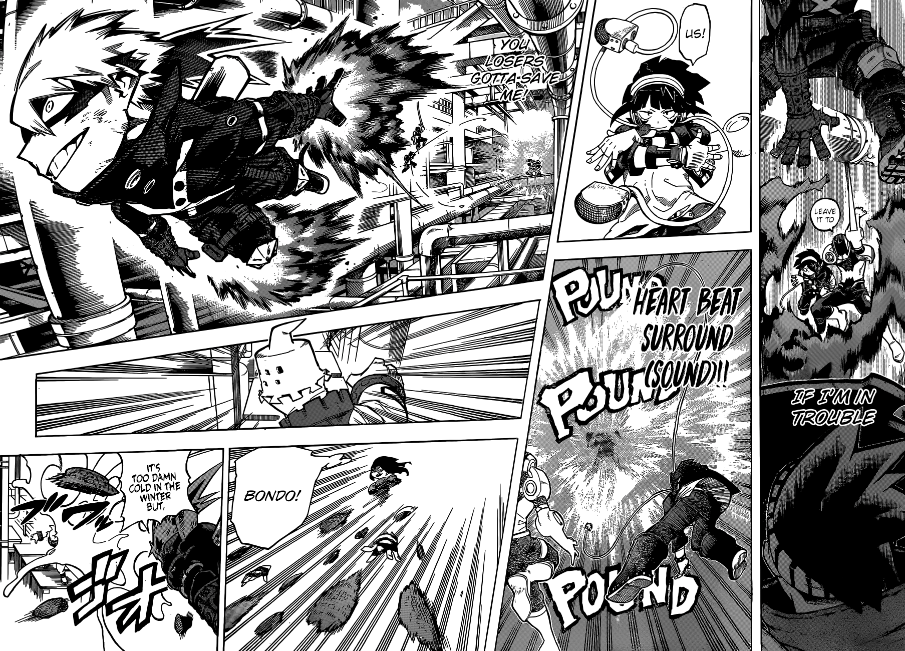 My Hero Academia, chapter 208