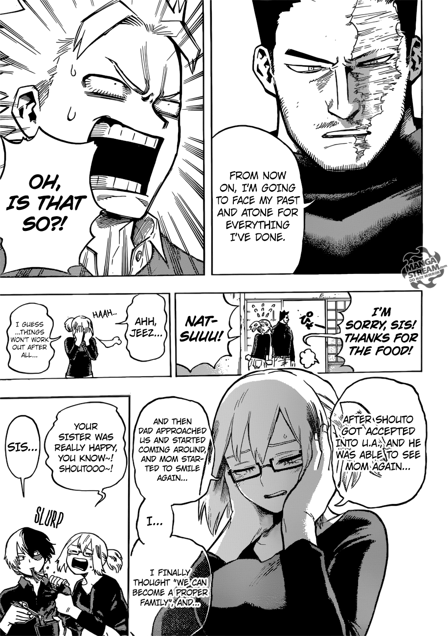 My Hero Academia, chapter 192