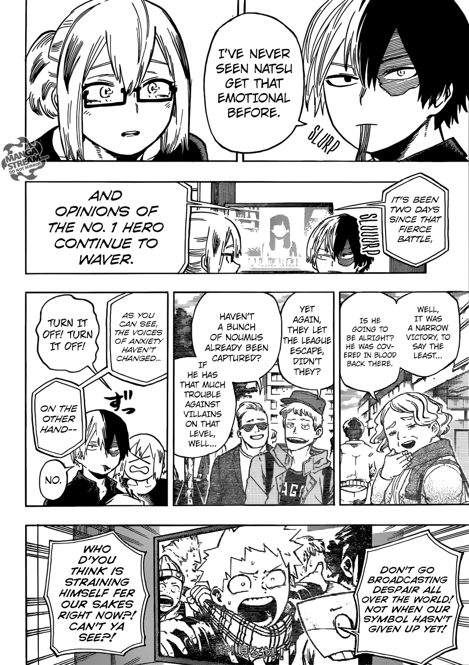 My Hero Academia, chapter 192