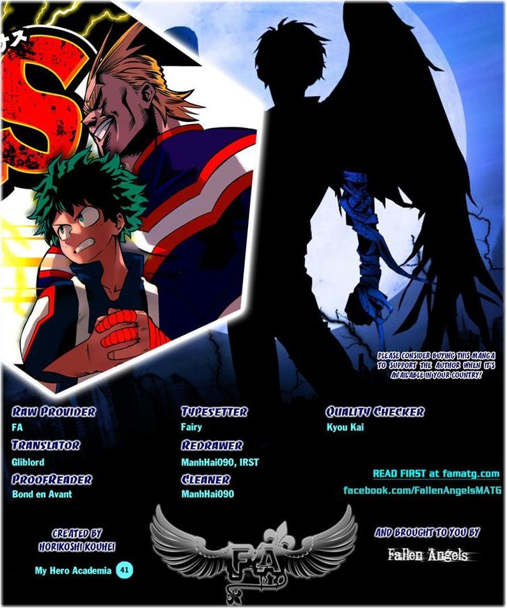 My Hero Academia, chapter 41