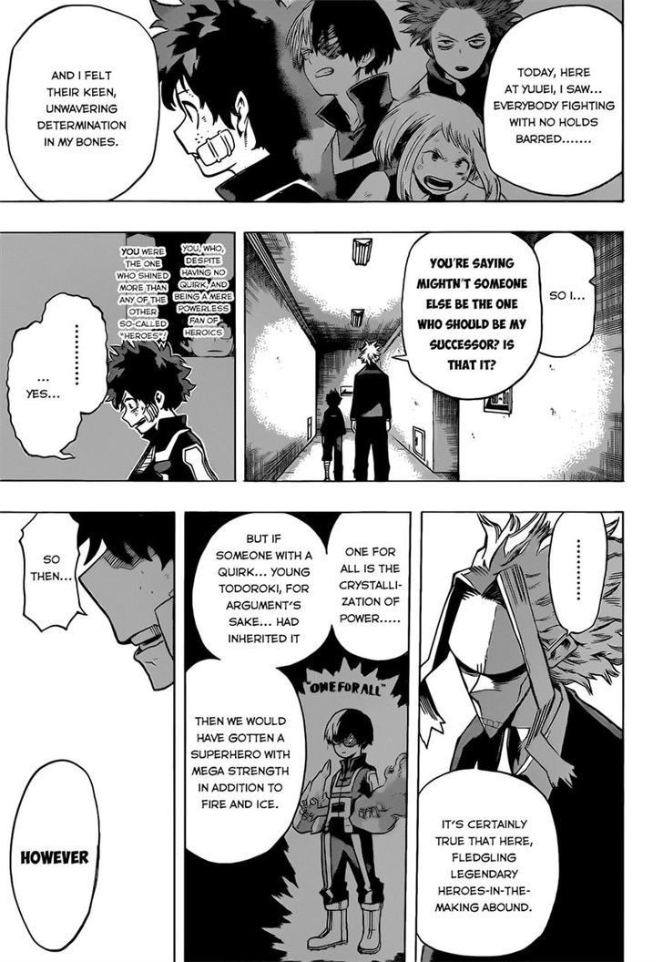 My Hero Academia, chapter 41