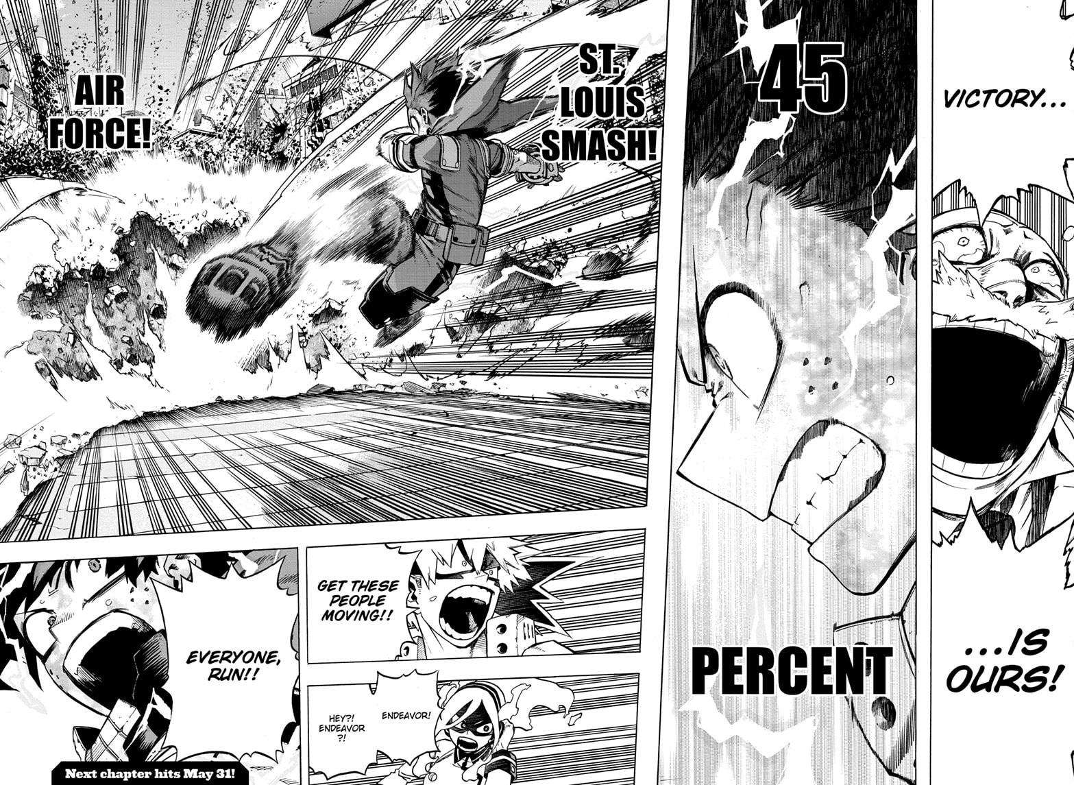 My Hero Academia, chapter 272