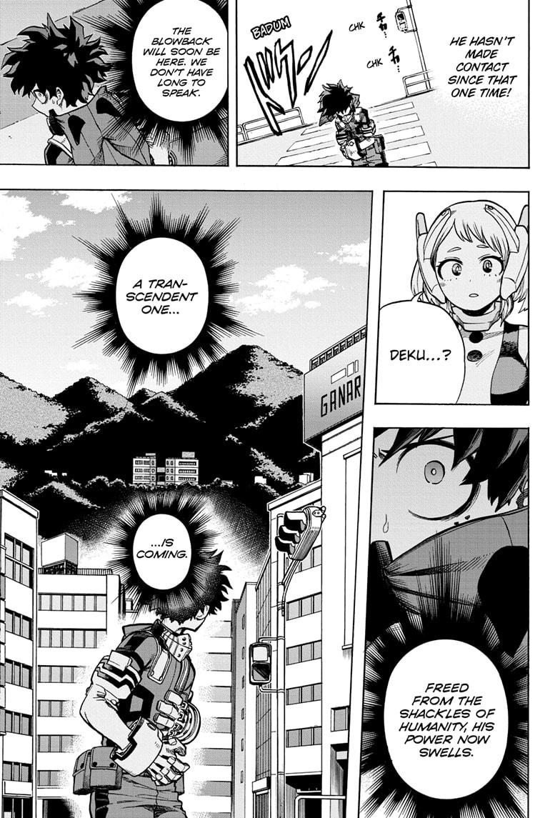 My Hero Academia, chapter 272