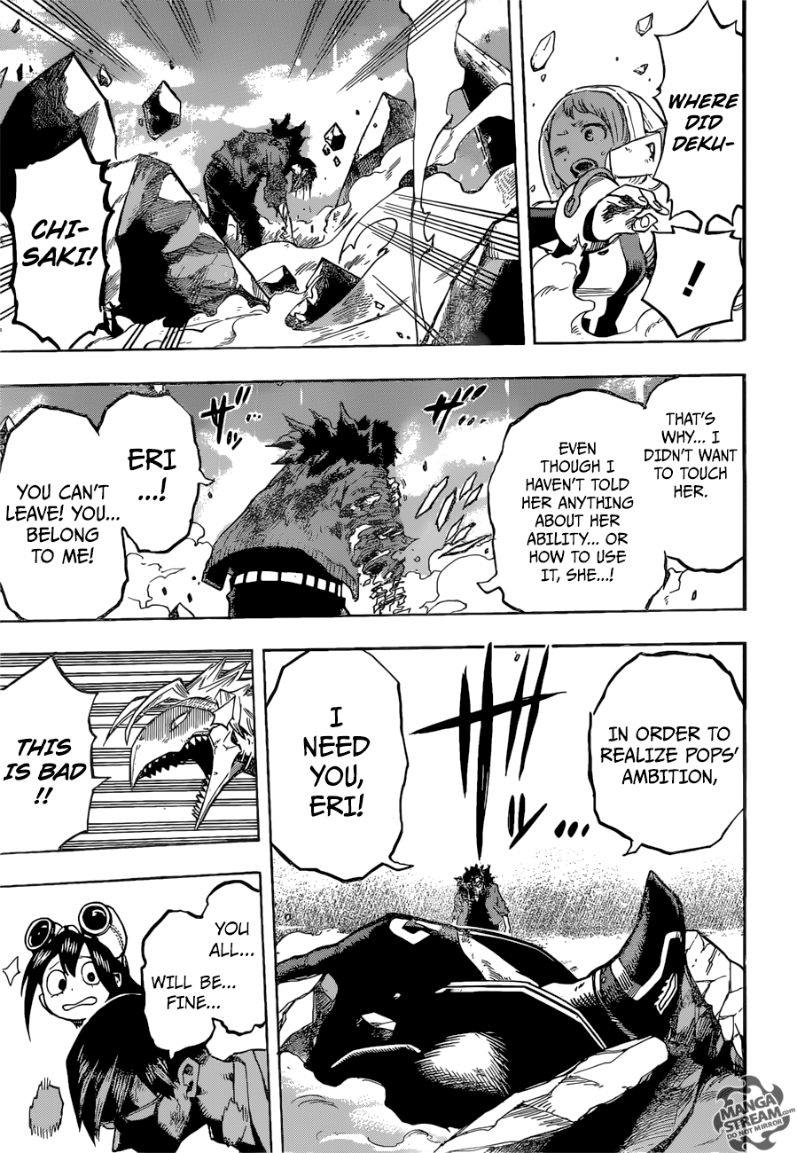 My Hero Academia, chapter 157