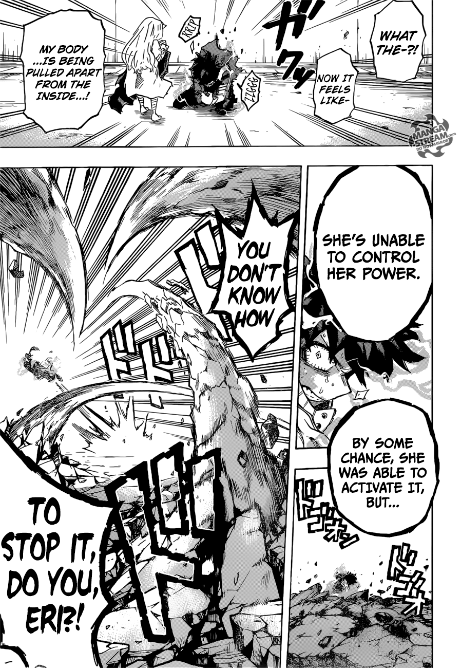 My Hero Academia, chapter 157