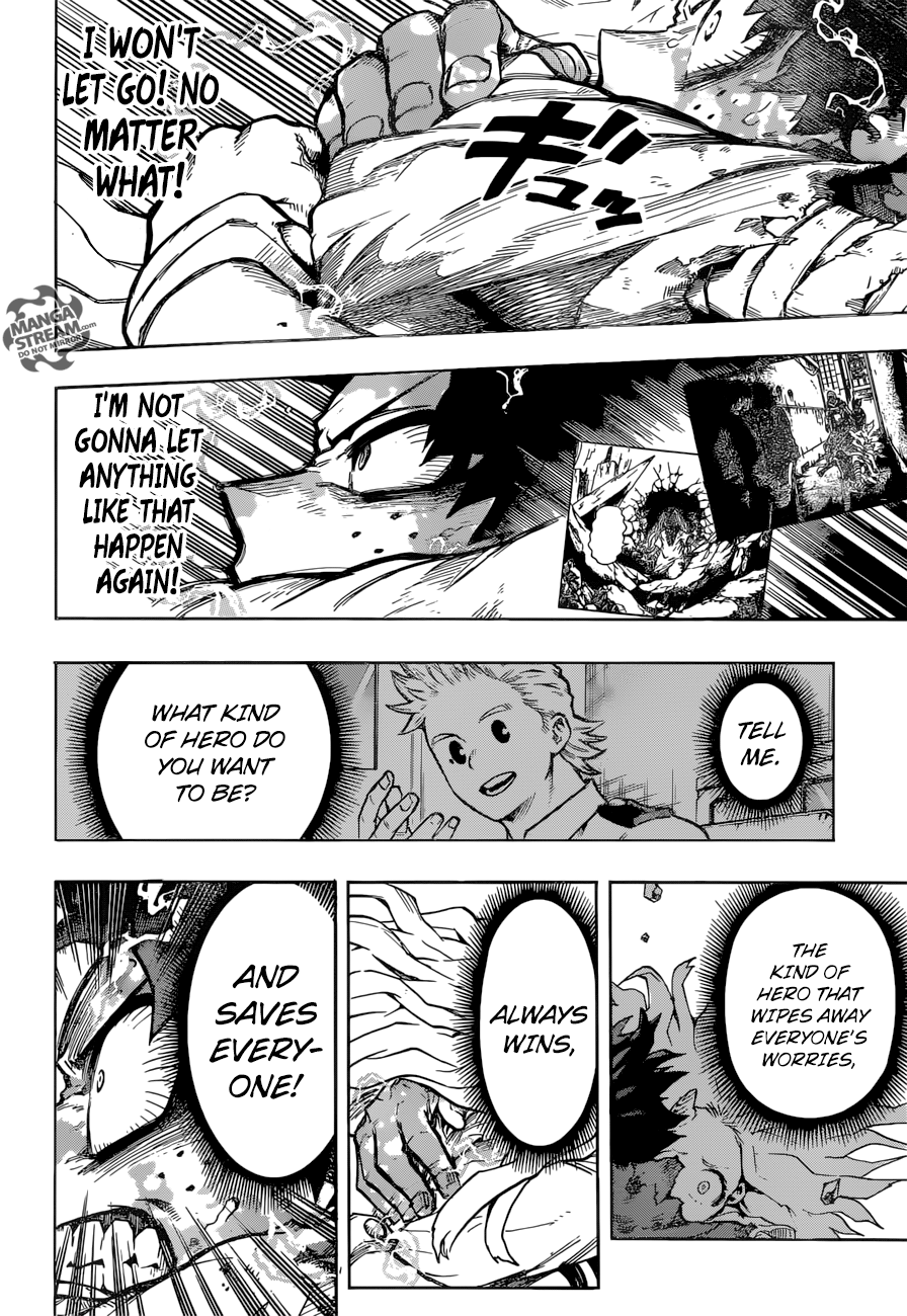 My Hero Academia, chapter 157