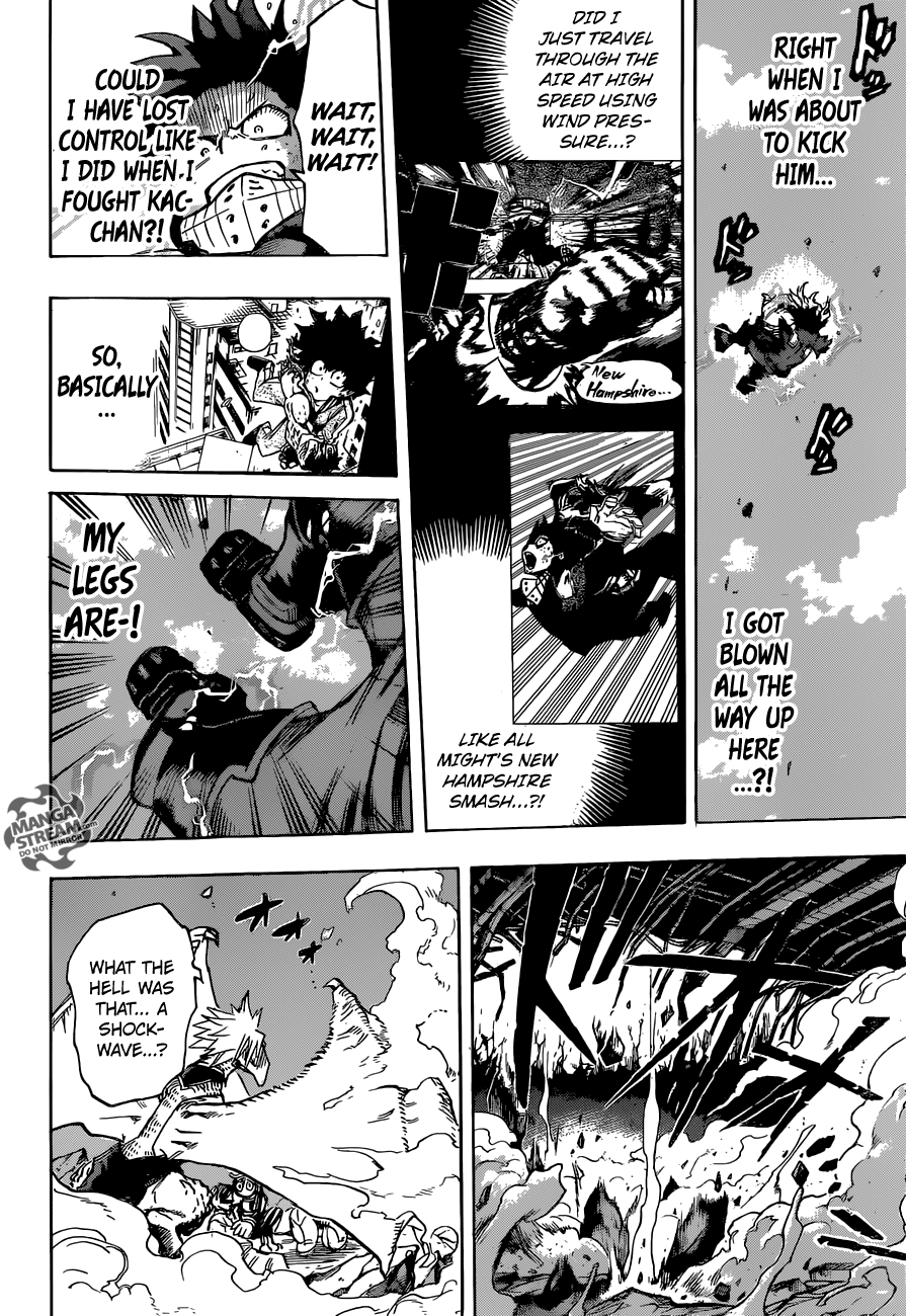 My Hero Academia, chapter 157