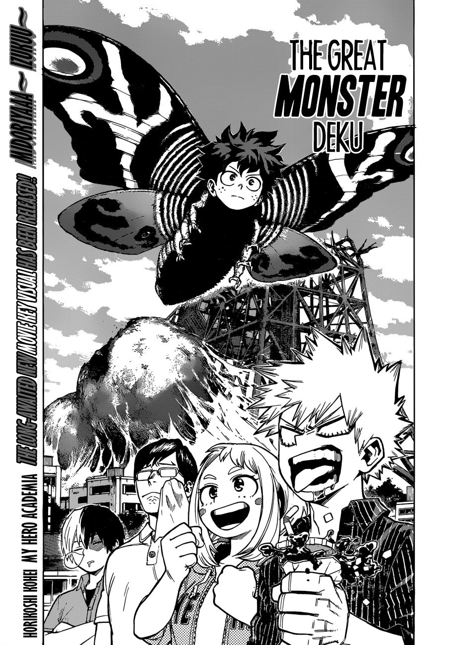 My Hero Academia, chapter 222