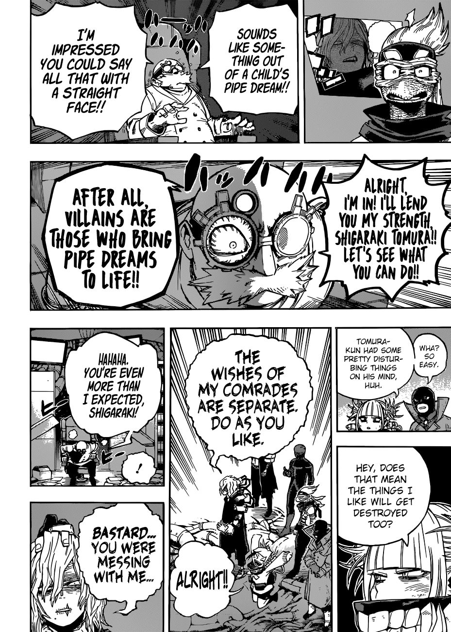 My Hero Academia, chapter 222