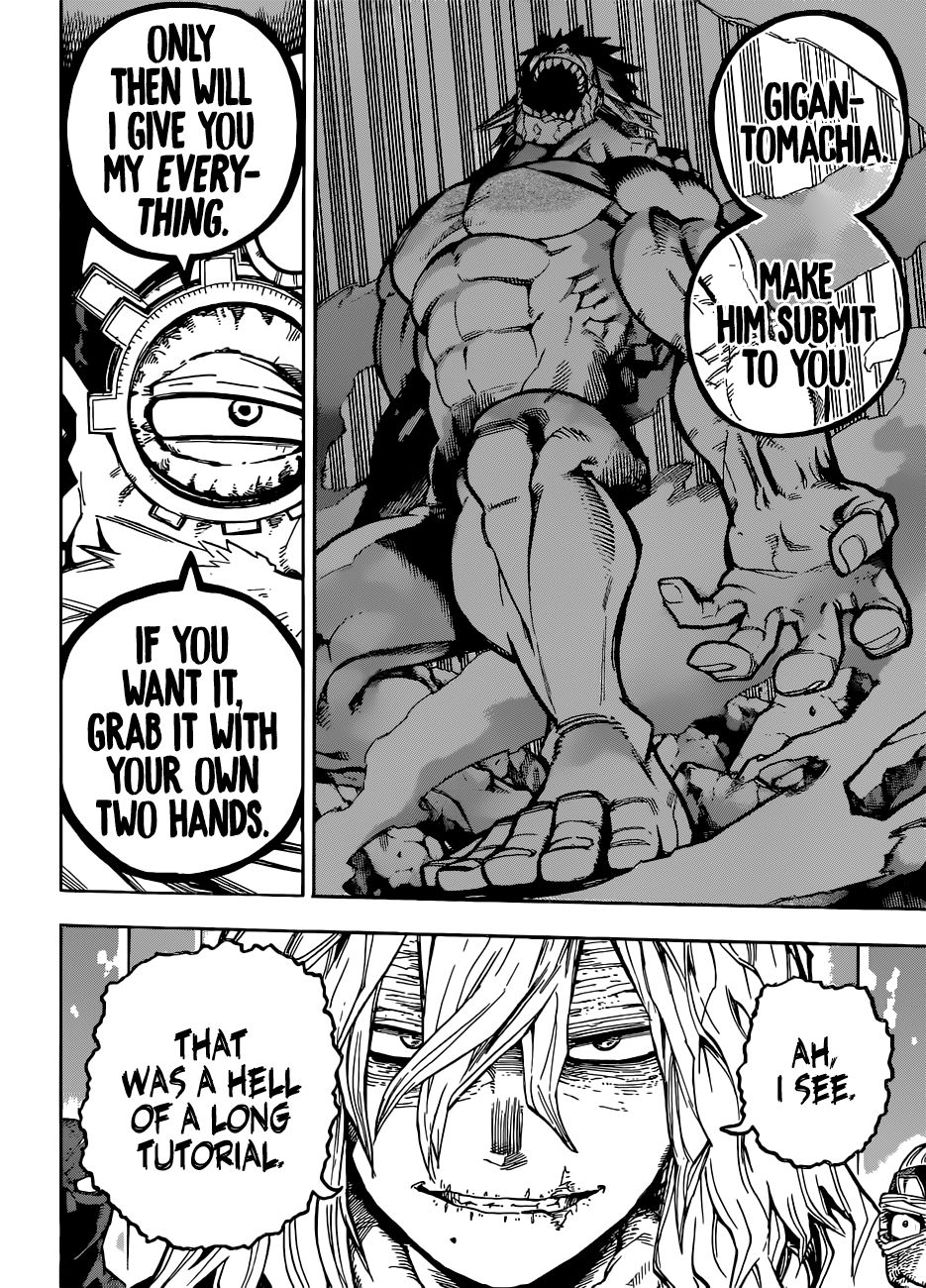 My Hero Academia, chapter 222