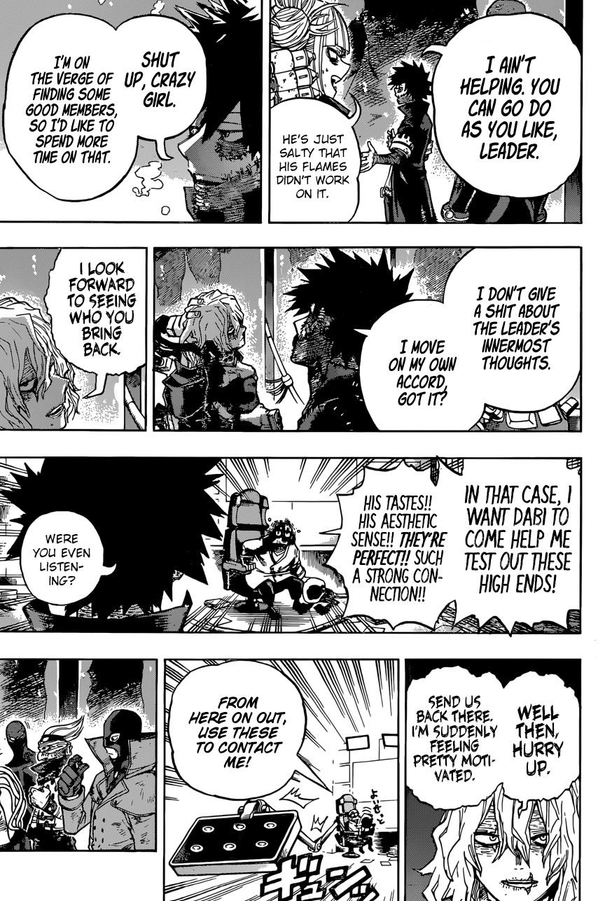 My Hero Academia, chapter 222