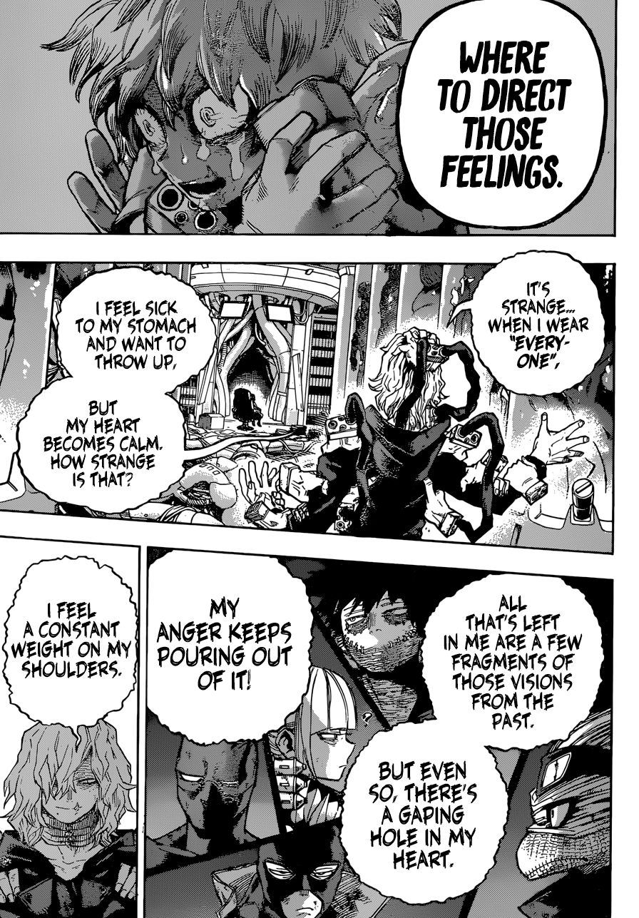 My Hero Academia, chapter 222