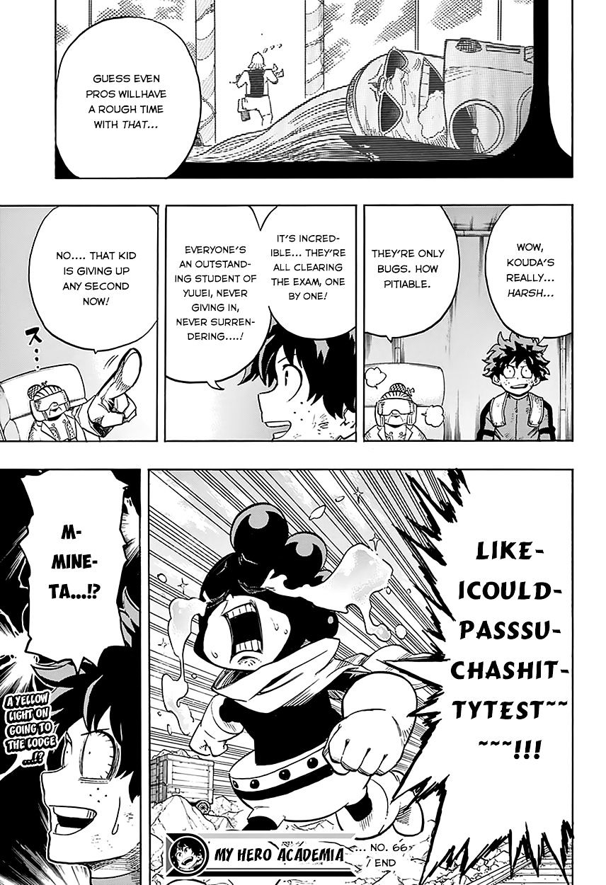 My Hero Academia, chapter 66