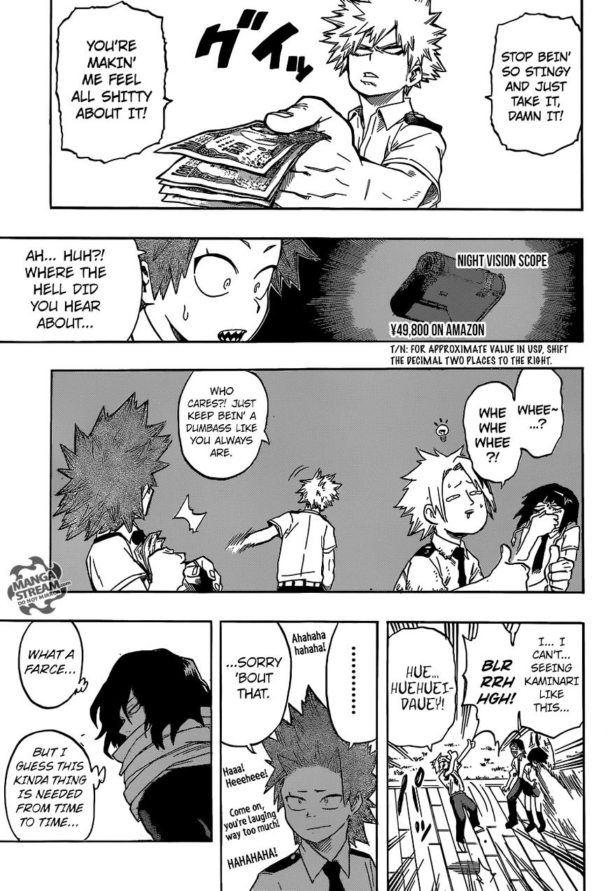 My Hero Academia, chapter 98