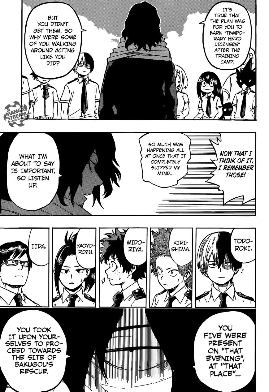 My Hero Academia, chapter 98