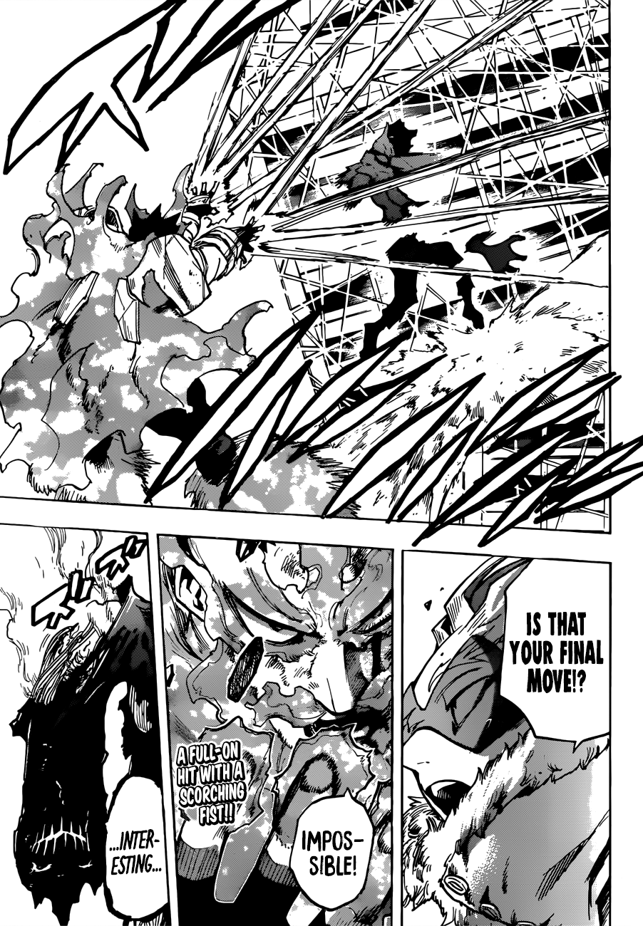 My Hero Academia, chapter 187