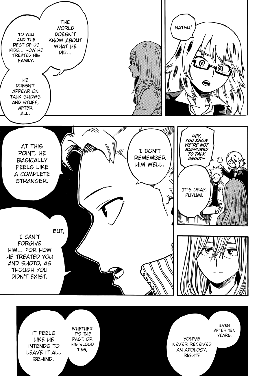 My Hero Academia, chapter 187