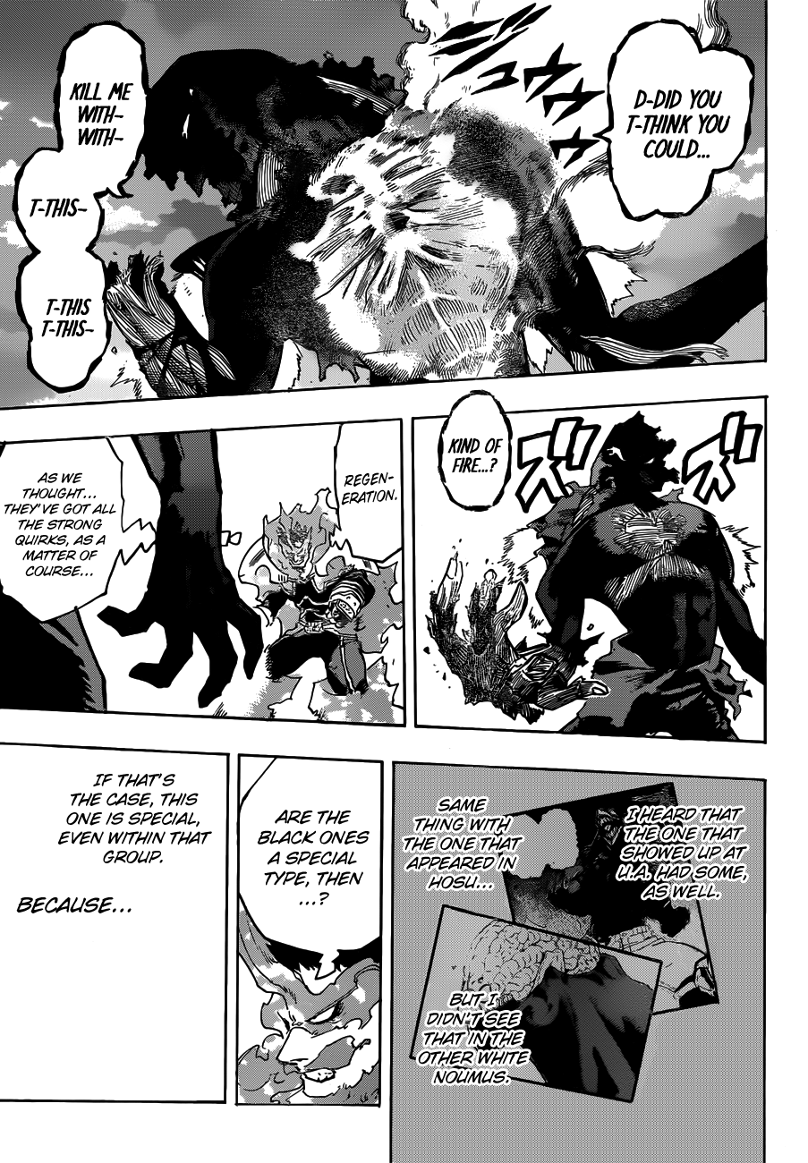 My Hero Academia, chapter 187