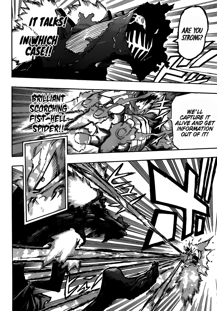 My Hero Academia, chapter 187