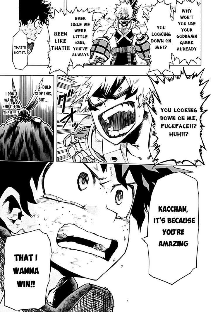 My Hero Academia, chapter 10