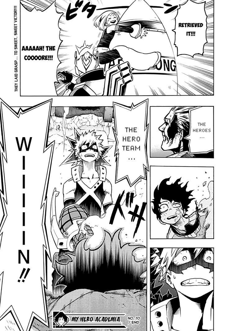 My Hero Academia, chapter 10