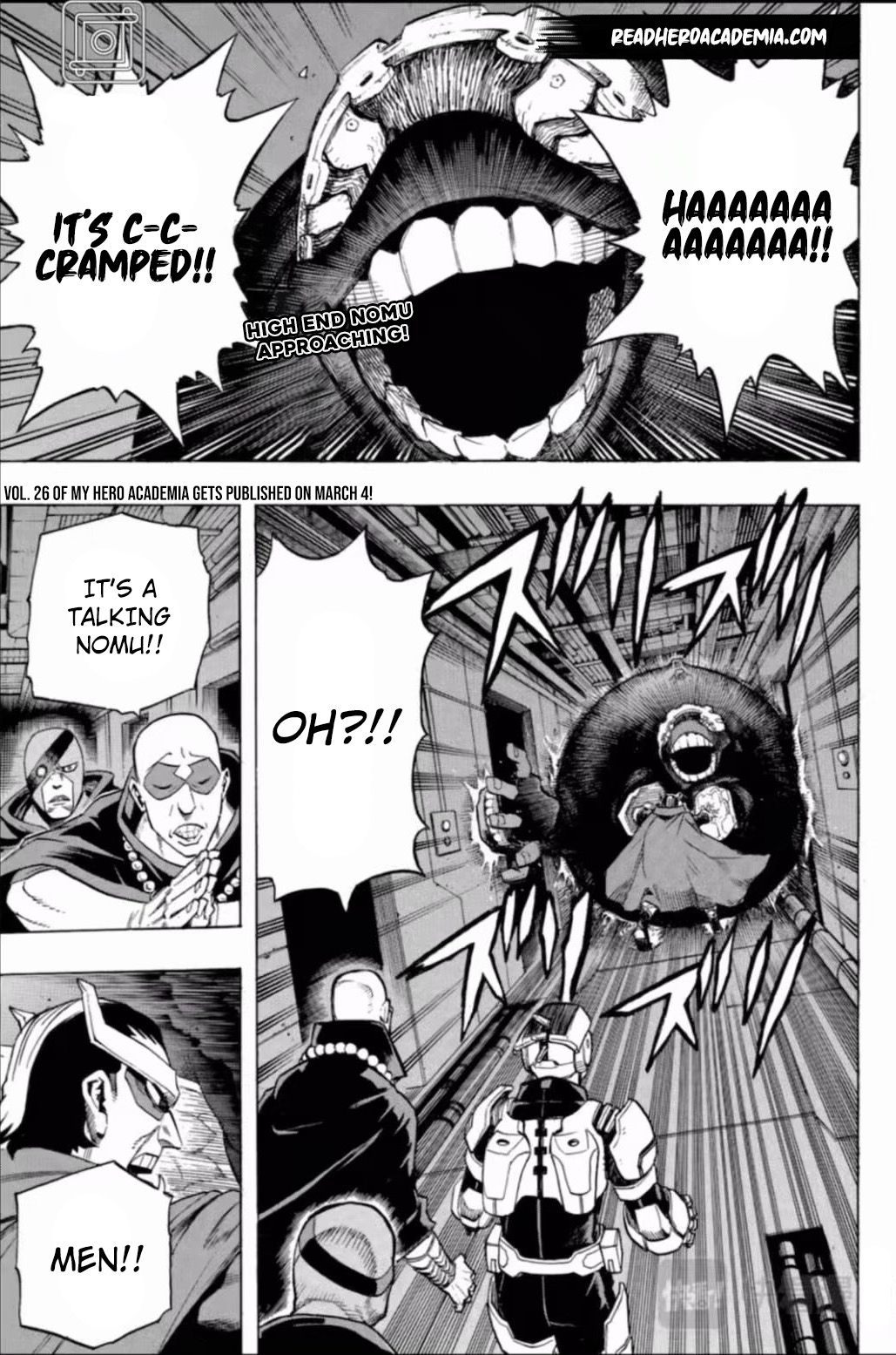 My Hero Academia, chapter 262